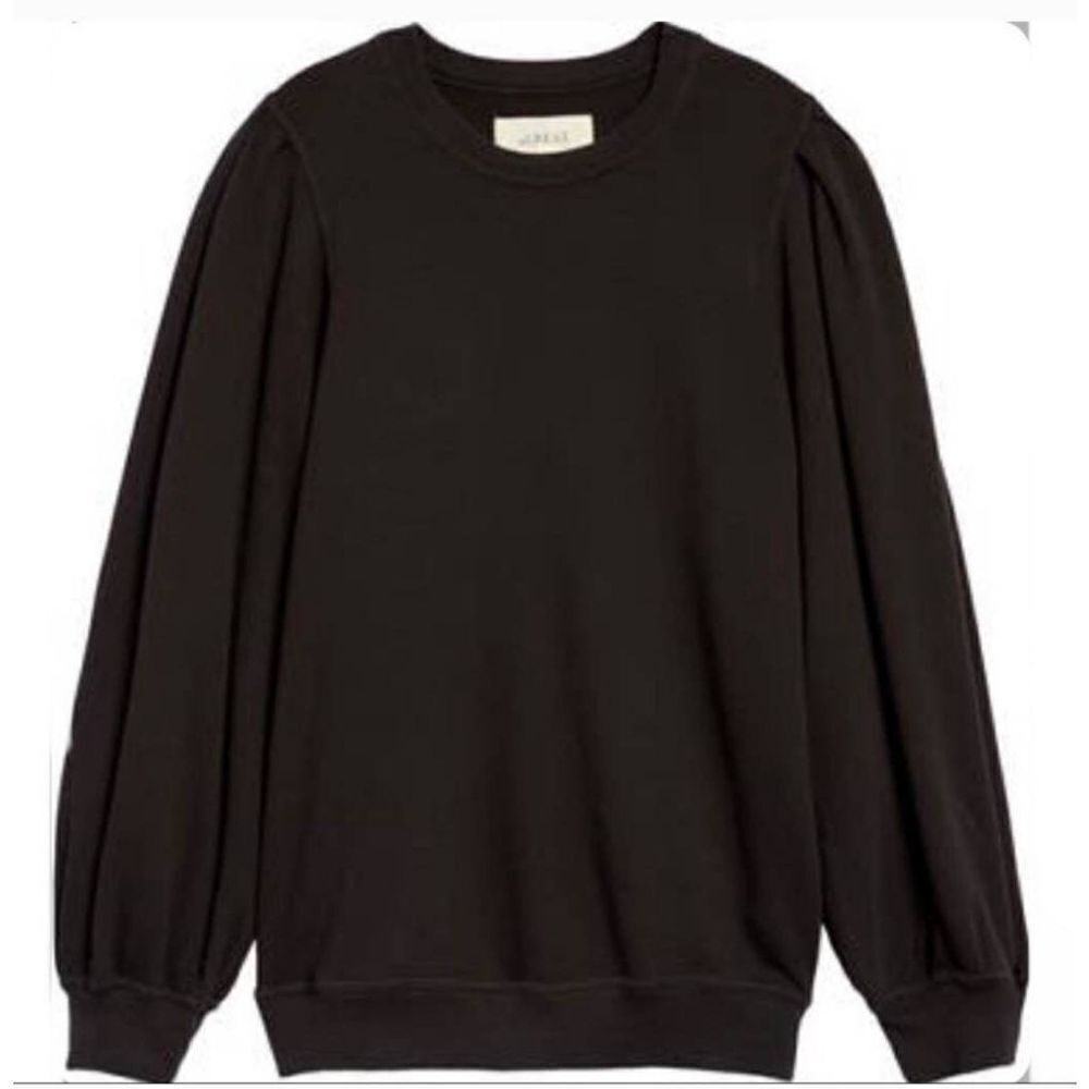 THE GREAT. The Pleat Sleeve Sweatshirt sz 0 (XS)